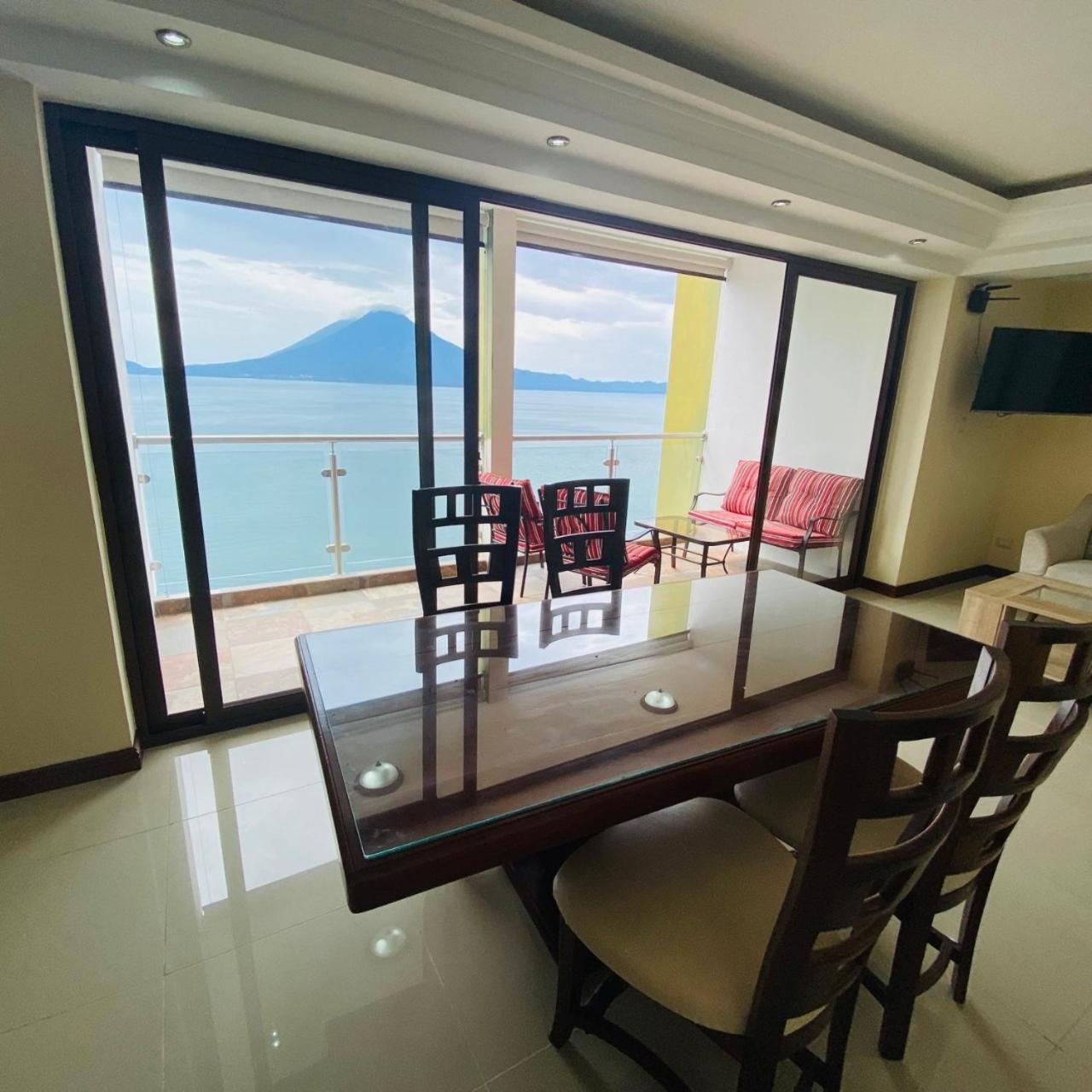 Apartamento Torres De Atitlan Panajachel Bagian luar foto